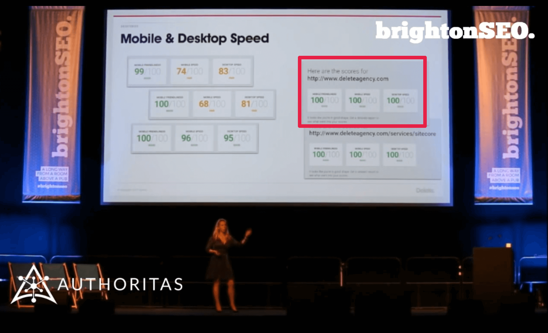 Mobile & Desktop Speed slide